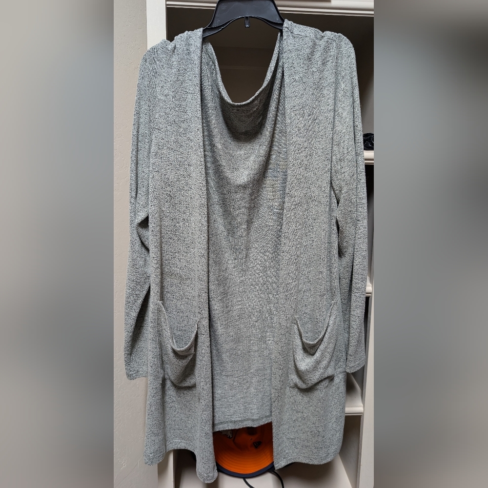 Olive Green Zyia size XL long cardigan